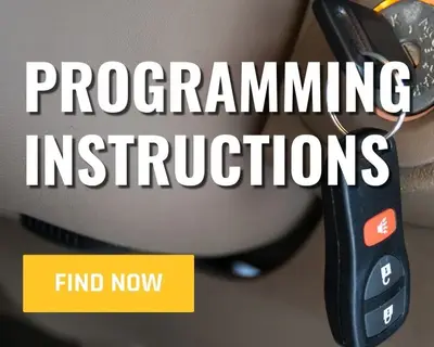 Car Key Fob Programming Instructions